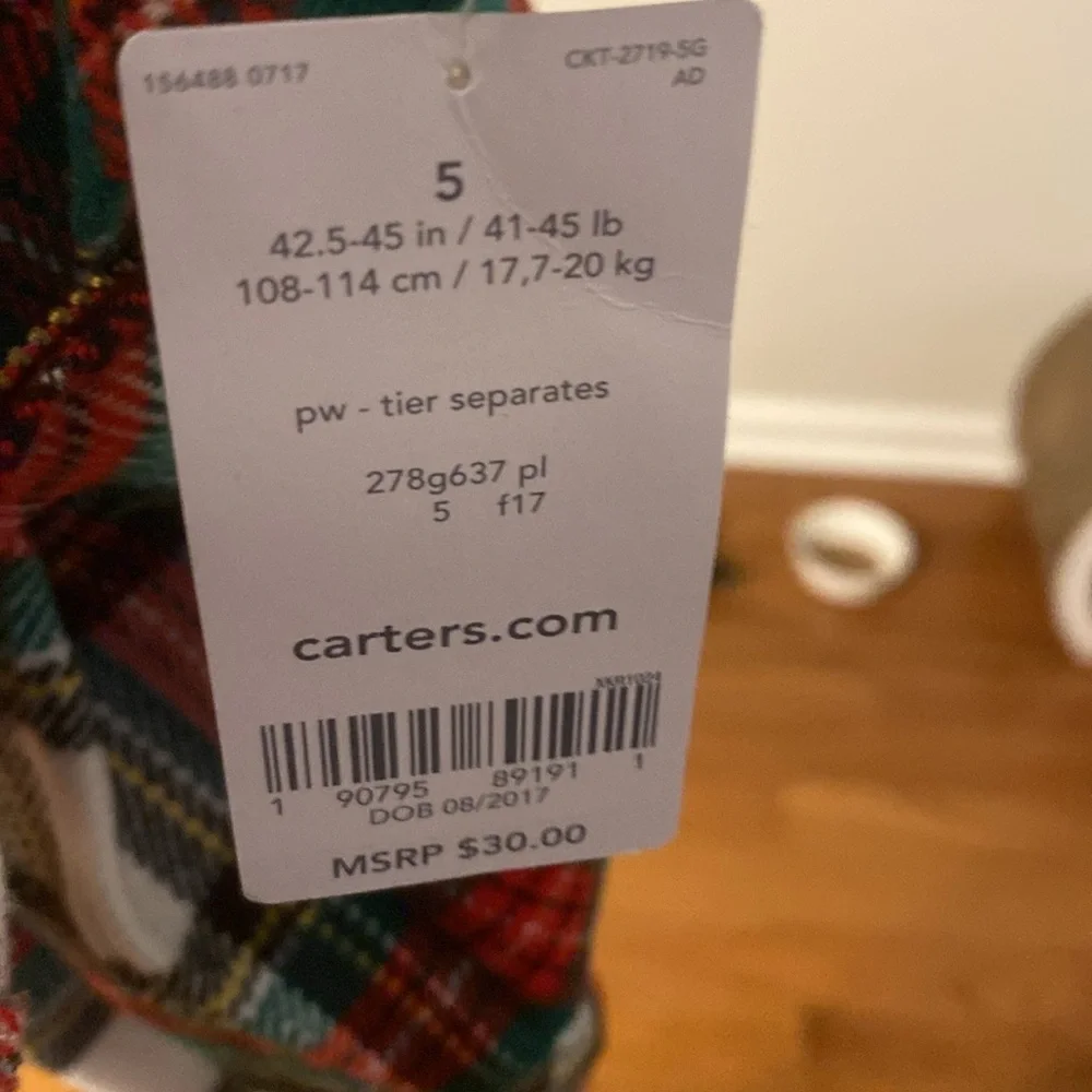 2 Items-available separately! Janie & Jack Dress, Carters Skirt